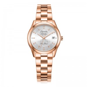 Alexandre Christie AC 2A75 Rosegold White LDBRGSL Primo Passion